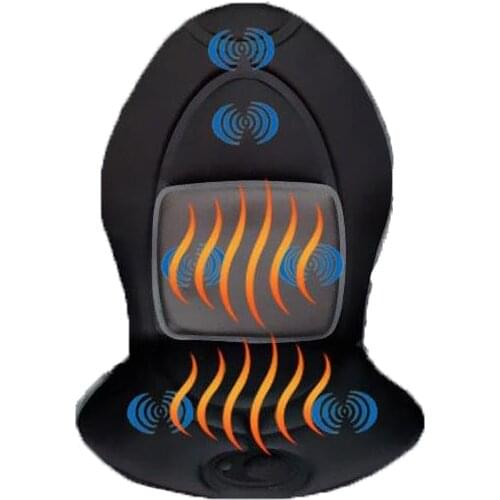 Cars and full massage cushion heating household car cushion massage waist bag to keep warm electric heating cushion