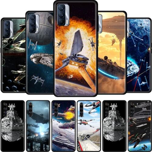 Hip Wars Star Cell Phone Case for Realme 6 7 8 C3 C21 XT 5 X7 X50 Pro 5G C11 7i C15 C20 C20A C21Y GT Master Cover Coque