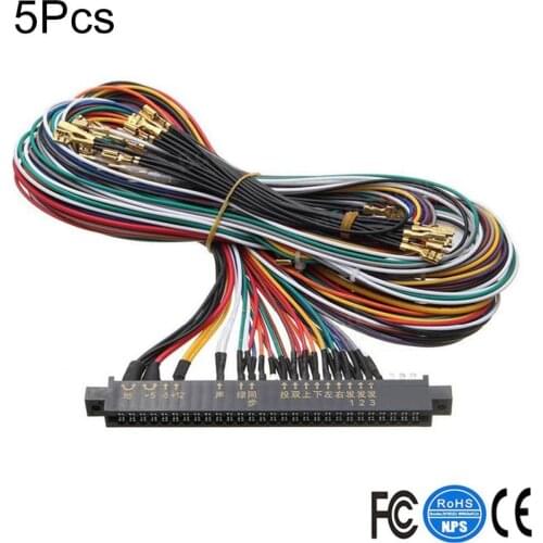Jamma Cable Wiring Interface Cabinet Wire Harness Multicade 60 In 1 Arcade Game Cabinet Wire Labels Cables