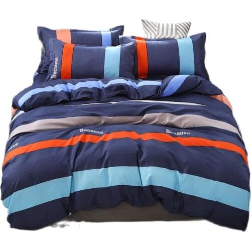 3/4pcs Bedding Set Horse Printed Duvet Cover Set Bedclothes for Home