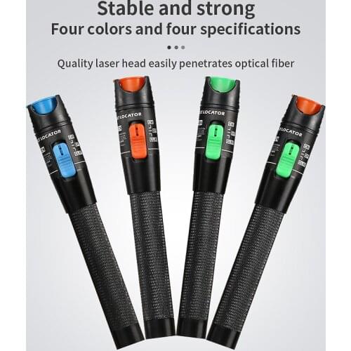 Laser 30MW/20MW/10MW/5KM Visual Fault Locator Fiber Optic Cable Tester 10-30Km Range
