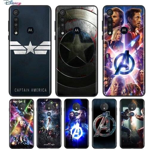 Avengers Captain America For Motorola G9 G8 G Stylus Power One Fusion Hyper Edge E7 E6 5G Plus Play Lite Soft Phone Case