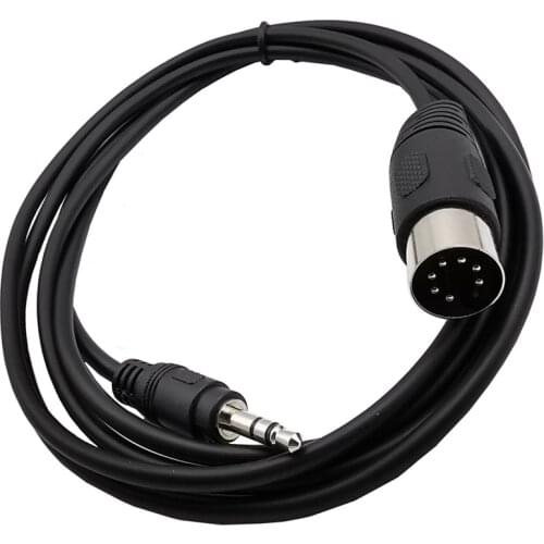 7Pin Din Male to 3.5mm 1/8in Stereo Audio Cable MIDI 7 pin to 3.5mm cable 0.5m 1m 1.5m 3m