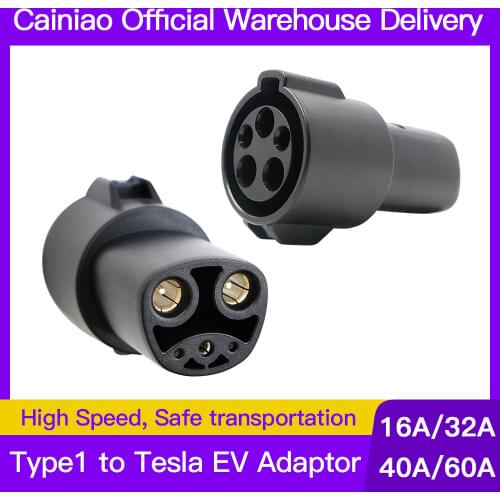 Type1 to Tesla Tesla SAE J1772 Adapter TSL02 Charger Public Charging Adaptor OEM Model Tesla SAE J1772 Adapter