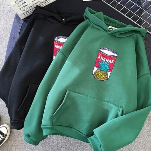 Oversize Girls Streetwear Loose Hoodies Autumn Fashion Ladies Harajuku Retro Stylish Sweatshirt Casual Female Chic Pullovers