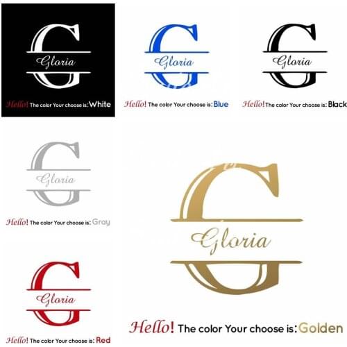 Funny Custom Name Vinyl Wall Sticker Home Decor Stikers For Kids Rooms Diy Home Decoration Sticker Mural