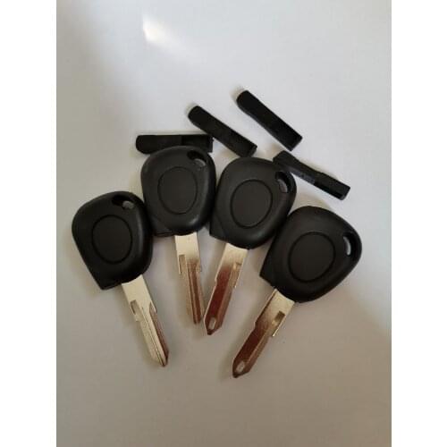 DAKATU Blank Transponder Key Shell for Renault Talisman Fluence Megane Scenic Car Key Blanks for Peugeot 206/207