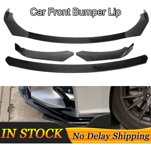 Front Bumper Lip Chin Protector For Subaru WRX STI Impreza Legacy 2002-2019 Auto Body Spoiler Kits Splitter Diffuser Accessories