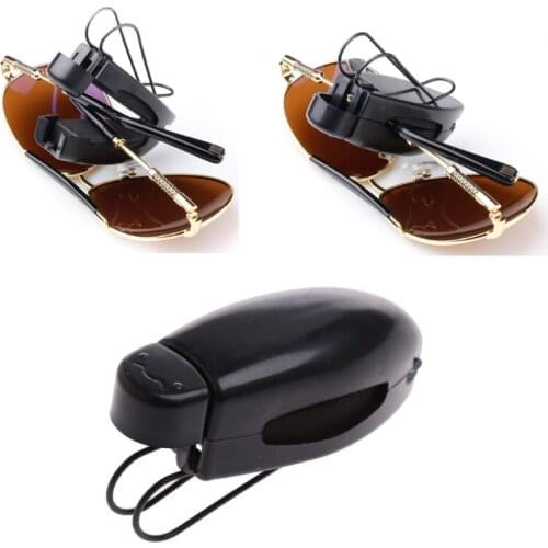 1 Pc Car Auto Sun Visor Clip Holder For Reading Glasses Sunglasses Eyeglass Card