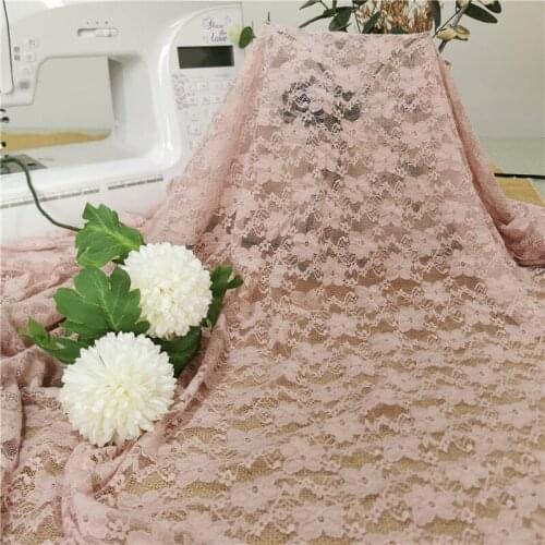 150 cm wide knitted multi-color lace fabric African fabric lace tablecloth, headscarf, underwear, sheet curtain decoration