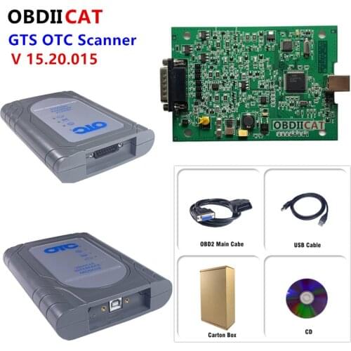 2 Colors Newest software update OTC Plus 3 in 1 For To-yo-ta IT3 Ni-ssan vo-lvo Dice Global Techstream GTS OTC VIM OBD Scanner