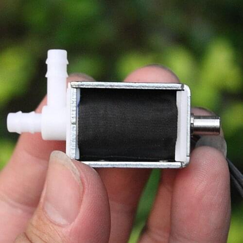 DC 24V 3-way Miniature Gas Valve Solenoid Valve Micro Electronically Control Three Way 3 Way Air Valve Exhaust and Bleed Valve