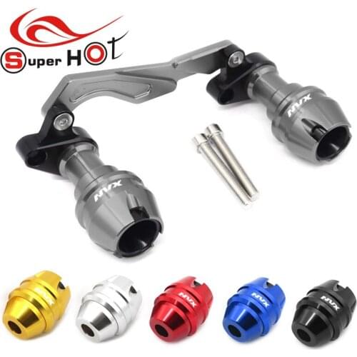 For Yamaha NVX155 NVX 155 accessories Front Fork Wheel Fall Axle Muffler Pipe Frame Protection Frame Slider Anti Crash Protector
