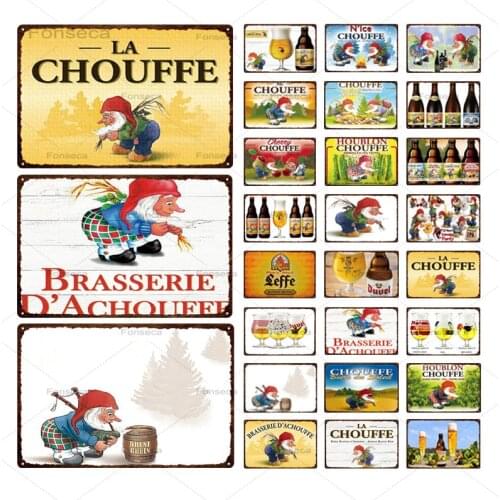 Belgian Beer Decorative Signs Plaque Metal Kitchen Vintage Wall Music Bar Home Restaurant Art Iron Painting 30X20CM