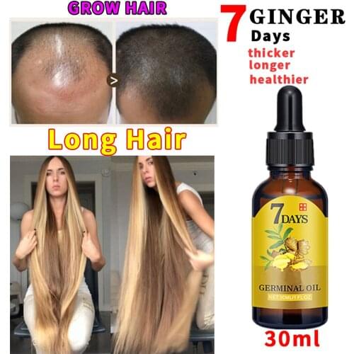 30ml Effective Hair Loss Treatement Conditioners Natural Ginger Plant Serum Essence Oil Fast Growth Hair Repair Care Cosmetic