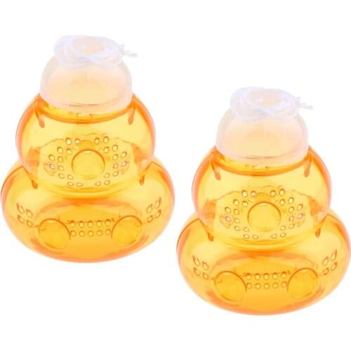 Set of 2 Beehive Wasp Trap Hornets Yellow Jackets Bee Wasp Repellent Trap Catcher Home Garden Wasp Hornet Hanging Traps