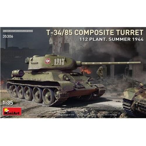 MiniArt 35306 1/35 "T-34-85 Composite Turret. 112 Plant. Summer 1944" Model Kit