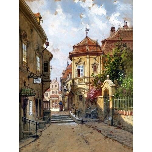 A12024 11CT/14CT/18CT/25CT/28CT night snowing patterns Counted Cross Stitch DIY Cross Stitch Kits Embroidery Needlework Sets