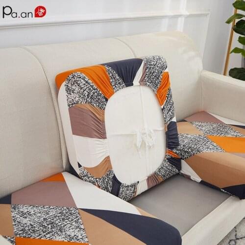 Lazy Sofa Cushion Cover Half-pack Elastic Universal Sofa Cover Four Seasons Universal Chaise Longue Cushion Cover Pillowcase