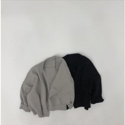 2021 new arrival girls boys knitted sweaters autumn full sleeve fashion kIds cardigan sweater