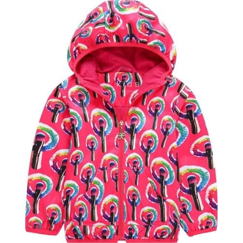 New spring autumn fashion baby boys girls jackets outwear girls waterproof windproof jackets soft