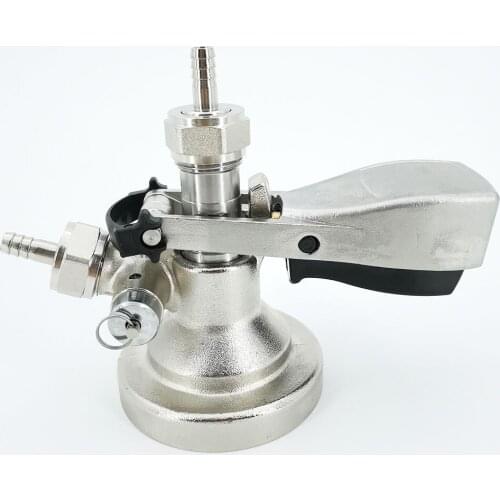 G system beer coupler with PRV, G shape keg connector, G type adaptor