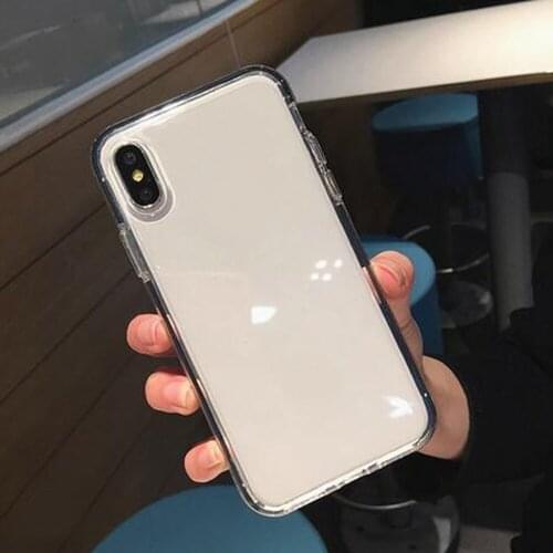 10 pcs a lot Clear Silicone Anti-fall Cover Shockproof Phone Case For iph 11/iph 11 pro /iph 11 pro max Back Cover