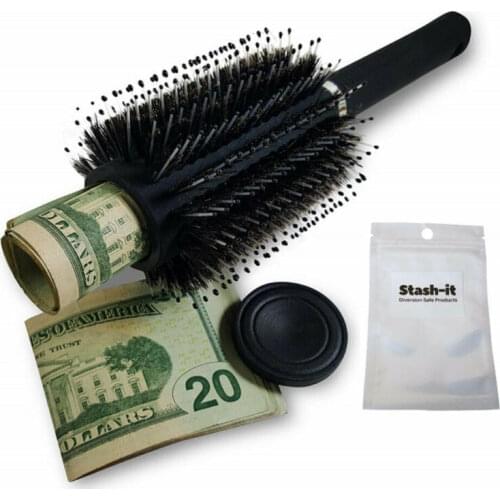 Hidden Container Safe Can Stash It Jewelry Storage Home Massage Comb Hairbrush Secret Diversion