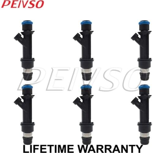 6x FJ10594 8125894650 25364984 FJ795 fuel injector for Buick Rainier 4.2L l6 2006