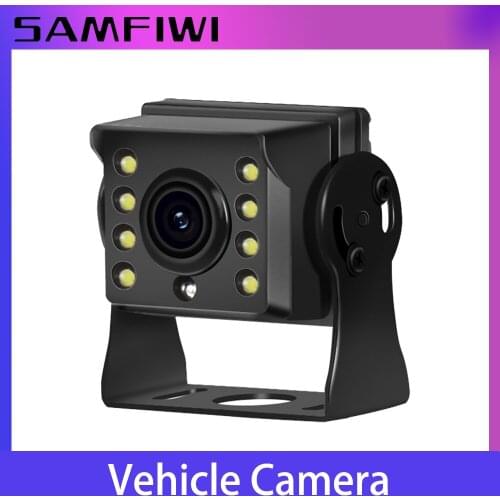 AHD Truck Backup Camera IR Night Vision Waterproof Vehicle Rear View Camera Auto Backup Monitor Universal For Motorhome Trailer