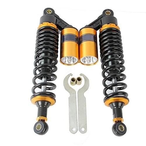 New340mm 8mm spring 13.5 "motorcycle rear shock absorbers FOR xjr400 cb400 vtec 99-11 sf 92-98 Dirt ATV Yamaha Honda Kawasaki