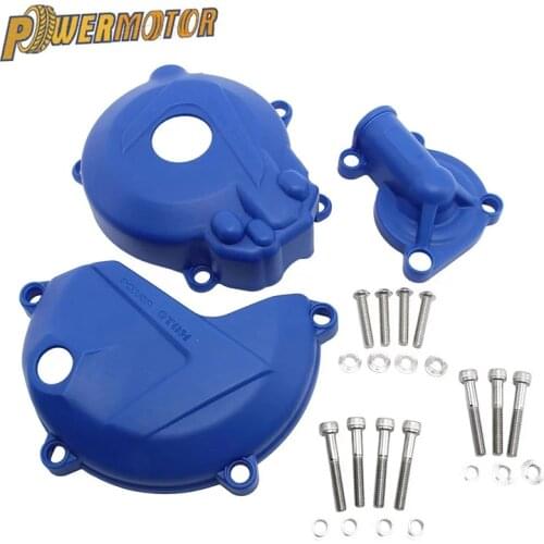 Motorcycle Magneto Engine Clutch Water Pump Protective Cover For ZONGSHEN NC250 NC 250CC KAYO T6 K6 BSE J5 RX3 ZS250GY-3 4 Valve
