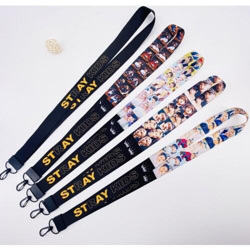 1pcs Kpop STRAY KIDS Lanyard new album UNLOCK GO LIVE IN LIFE Stray kids kpop accessories new arrival