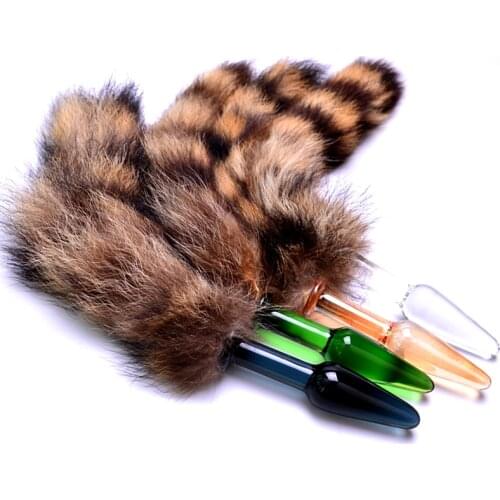 Fox Tail Butt Plug G Spot Clitoris Stimulation Prostate Massage Anal Plugs Anus Sex Toys For Men Women Gay Intimate Masturbator