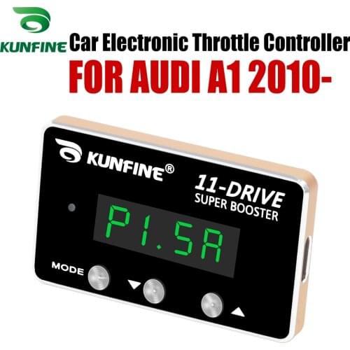 KUNFINE Car Electronic Throttle Controller Racing Accelerator Potent Booster For AUDI A1 2010- After Tuning Parts 11 Drive
