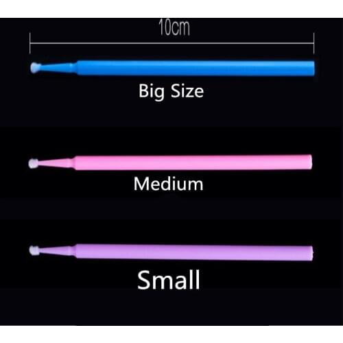 Micro Disposable Eyelash Extension Individual Applicators Mascara Brush For Women Wholesale