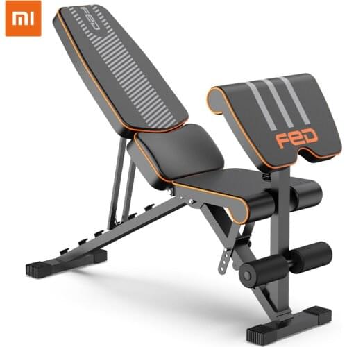 6 in 1 gym bench Multifunctional Supine Board Foldable abdominal machine bodybuilding home fitness equipment exercise training