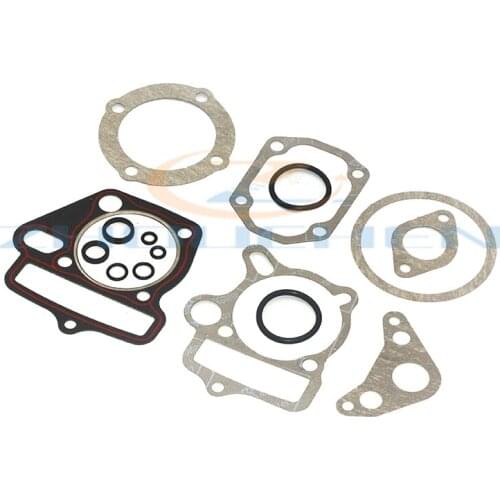 A set 56MM of horizontal engine gasket kit is suitable for Lifan four-stroke 140cc horizontal engine cylinder parts
