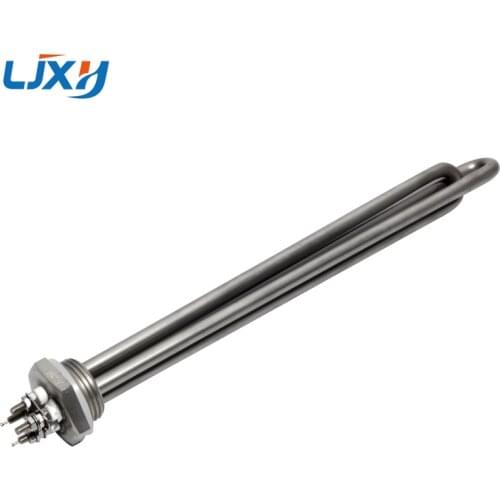 LJXH 1" BSP Thread Boiler Steam Water Heater Heating Element All 304SUS 240V 2.5KW/3.6KW/4.5KW
