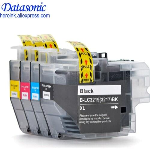 Full Ink Cartridge LC3219 LC3219XL Compatible For Brother MFC-J5330DW J5335DW J5730DW J5930DW J6530DW J6930DW J6935DW Printer