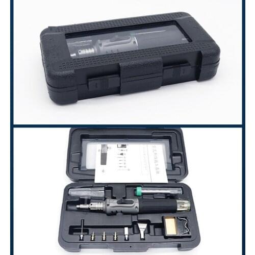 Portable home service small gas soldering irons self-ignition gas-filled gas welding gun welding gas soldering irons 10 in 1