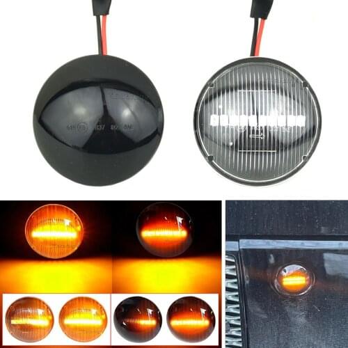 Sequential Flashing Lamp Dynamic LED Turn Signal Side Marker Light For Land Range Rover L322 2002-2012 Blinker Indicator