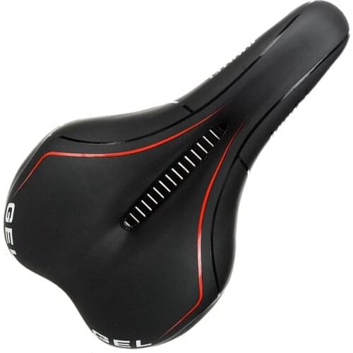 Widen Gel filled Road Bicycle Saddle Hollow Bike Saddle Seat MTB Saddle Comfortable MTB Saddle Cycling Bike Parts Front Cushion