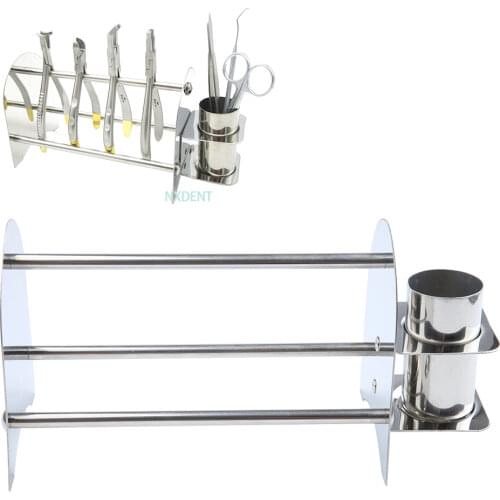 1pcs New Dental Stand Holder for Orthodontic Pliers Forceps Scissors Multifunction Stainless Steel Dentist Oral Tool Holder