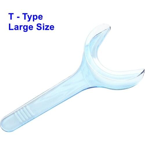 10 Pcs Dental Equipments T Type Intraoral Cheek Retractor Teeth Whitening Mouth Opener Large Size Dentist Materials