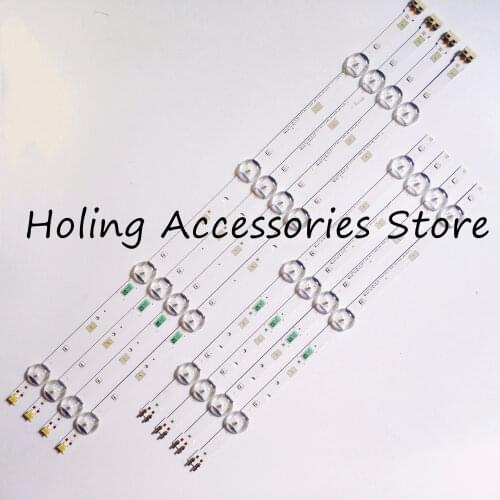 8 PCS/set LED backlight for Sam sung UN43J5200AG 2015 SVS43 FCOM FHD V8DN-430SMB-R0 V8DN-430SMA-R0 BN96-37294A BN96-37295A