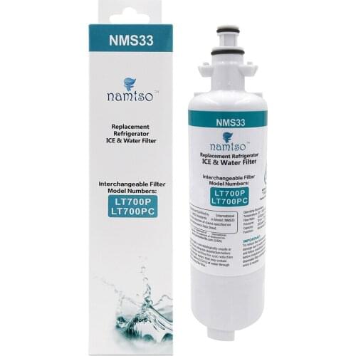 Household Namtso Refrigerator Water Filter Advanced Activated Carbon Element Cartridge Replacement For Lg Lt700p 1 Piece