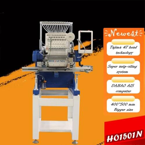 Hot Sales High Speed Precision Single Head Flat embroidery Computerized Embroidery Machine