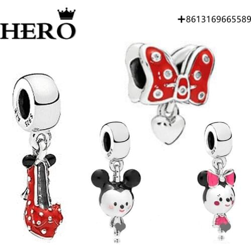 Hero100% 925 Sterling Silver Original Copy High Quality 1:1 Beads With Logo Free Of Charge Wholesale Manufacturers