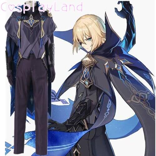 Game Genshin Impact Cosplay Dainsleif Costume Halloween Costumes for Adult Men Suit Dainsleif Cosplay Outfit